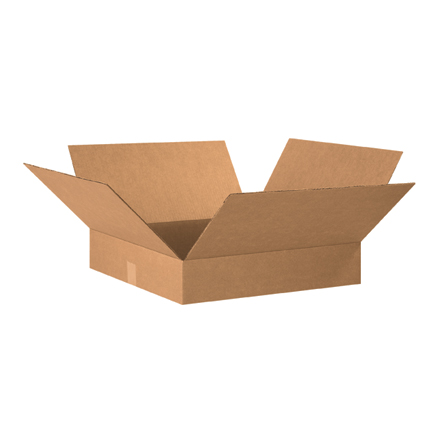 20 x 20 x 2" Flat Corrugated Boxes