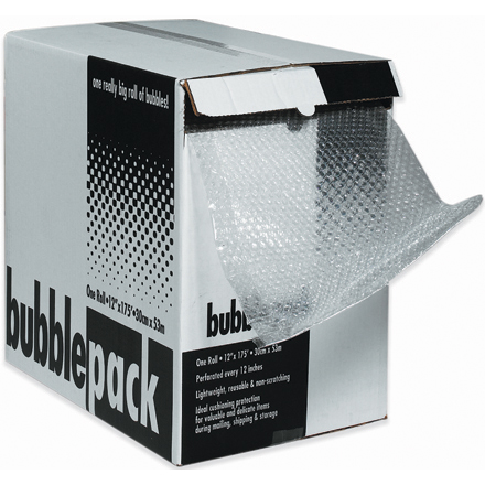 1/2" x 24" x 50' Bubble Dispenser Pack