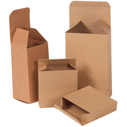 Kraft Reverse Tuck Folding Cartons