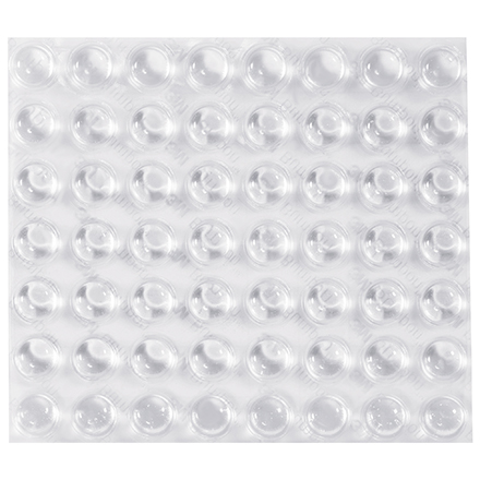 3M<span class='tm'>™</span> Bumpon<span class='tm'>™</span> Clear Dome Protective Tape - 7/16 x 13/64"