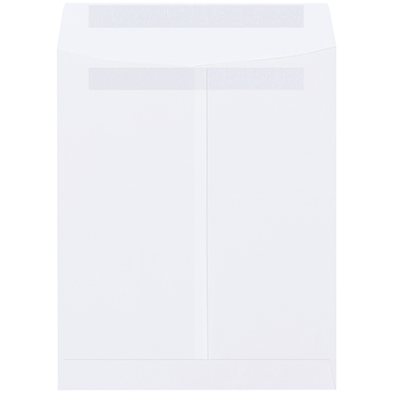 9 <span class='fraction'>1/2</span> x 12 <span class='fraction'>1/2</span>" White Redi-Seal Envelopes